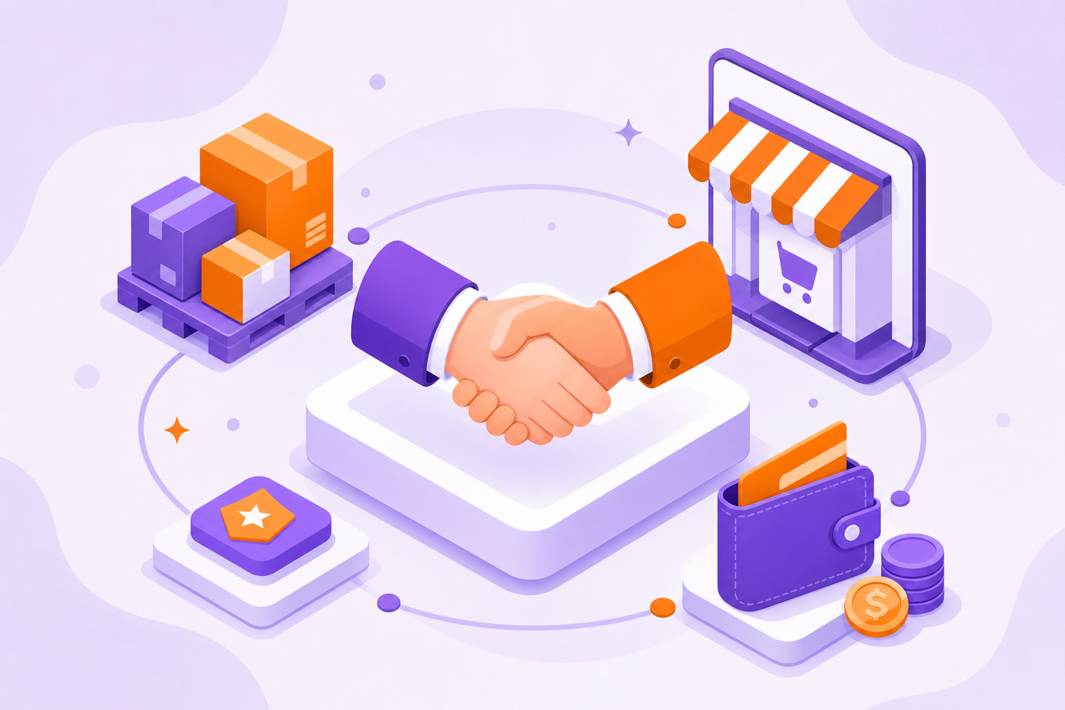 Beneficios para socios: logística, tienda marketplace y colaboración empresarial
